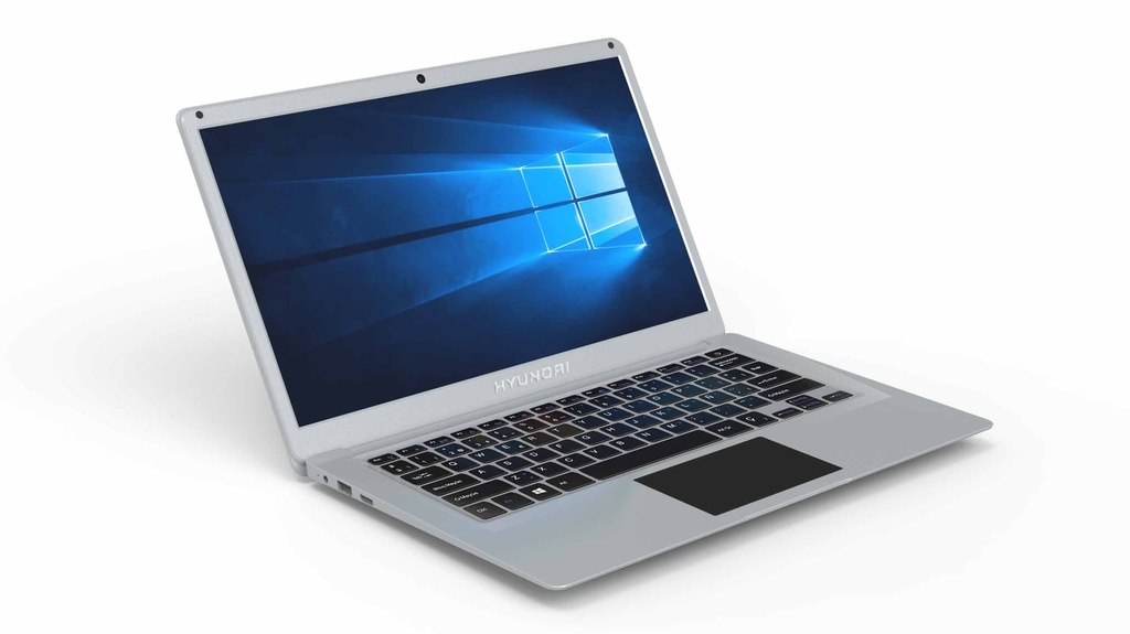 Laptop Hyundai Thinnote-A, 14.1” Celeron, 4GB RAM, 64GB HDD, Expandible 2.5” SATA HDD Slot, Windows 10 Home S Mode, Silver