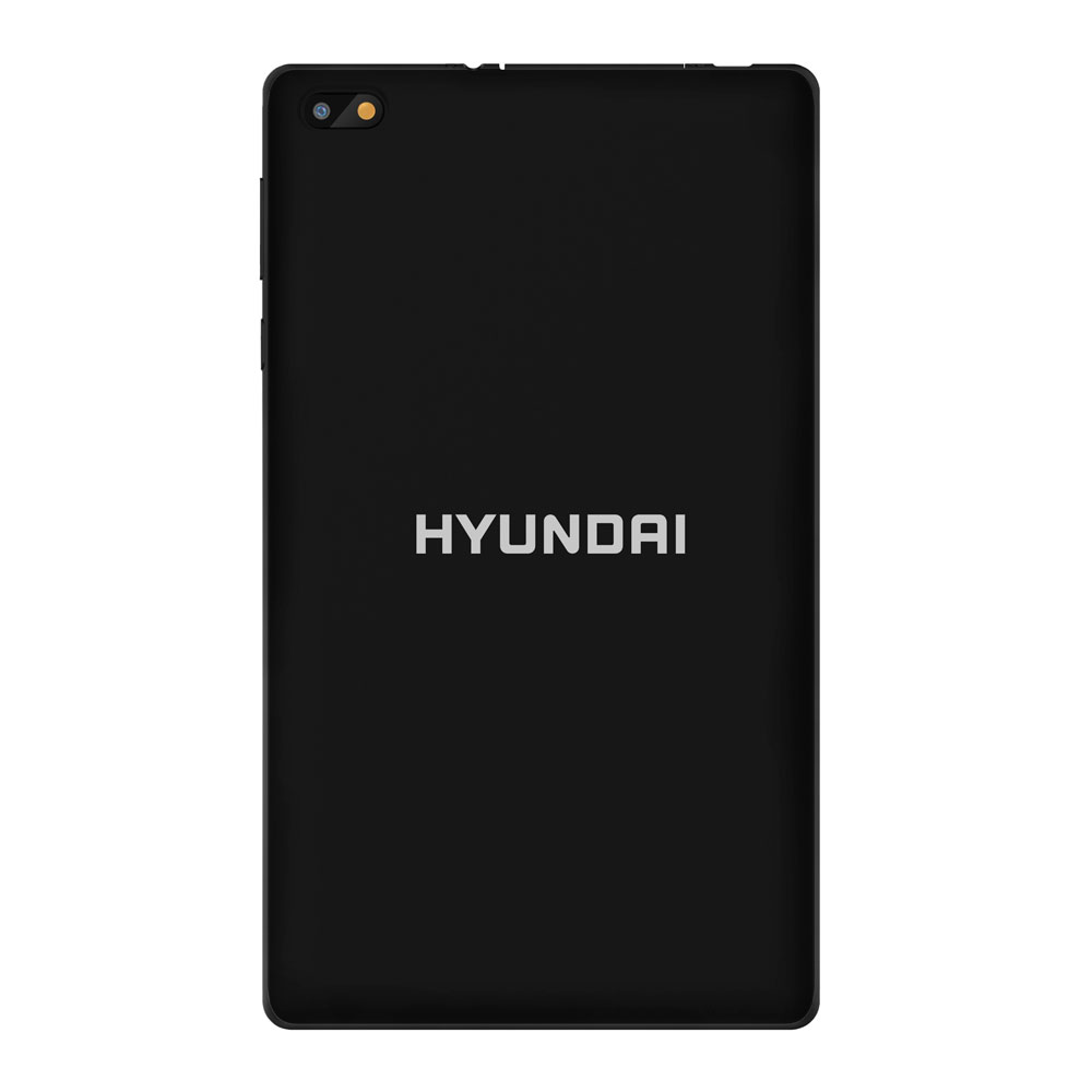 Hyundai HyTab 7WC1, 7" Tablet, 1024x600 IPS, Android 10 Go edition, Quad-Core Processor, 1GB RAM, 32GB Storage, 2MP/2MP, WIFI - Black