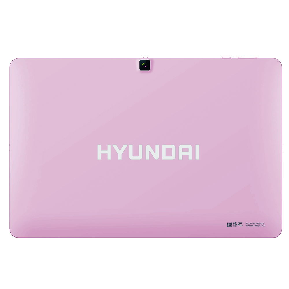 Hyundai Koral 10X HT1003X16 Tablet - 10.1" - Quad-core (4 Core) 1.20 GHz - 1 GB RAM - 16 GB Storage - Android 7.0 Nougat - Rose Gold