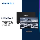 HY View, 27” Gaming Monitor, IPS 2560x1440p, 200Hz, 1ms(MPRT),GTG 4ms,OD 1ms