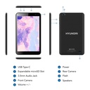 Hyundai HYTab Plus 8WB1 | 8" HD IPS | Allwinner A133 | Android 13 | 3GB RAM | 32GB Storage | 5MP/8MP | 4000mAh | AX WiFi + BT 5.0 | Micro USB | Includes Stylus Pen, Earbuds, and Screen Protector | Black