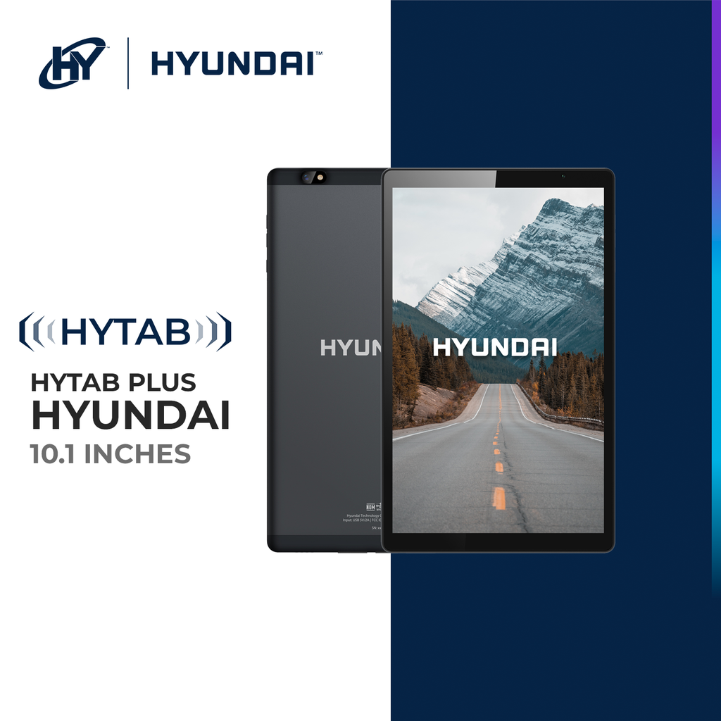 Hyundai HyTab Plus 10LB2 Tablet | 10.1" HD IPS | Android 13 | 4GB | 64GB | 5MP/8MP | LTE | Space Grey