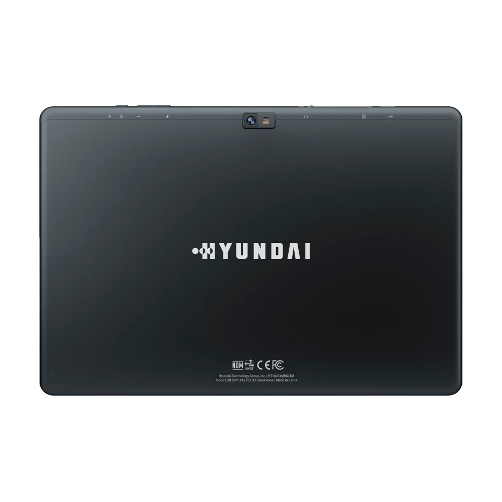 Hyundai HYtab Plus 10LB3, 10.1" 1280x800 HD IPS, Procesador Quad-Core, Android 11 Go edition, 2GB RAM, 32GB Almacenamiento, Cámara Dual, LTE, Black con 32GB microSD U1