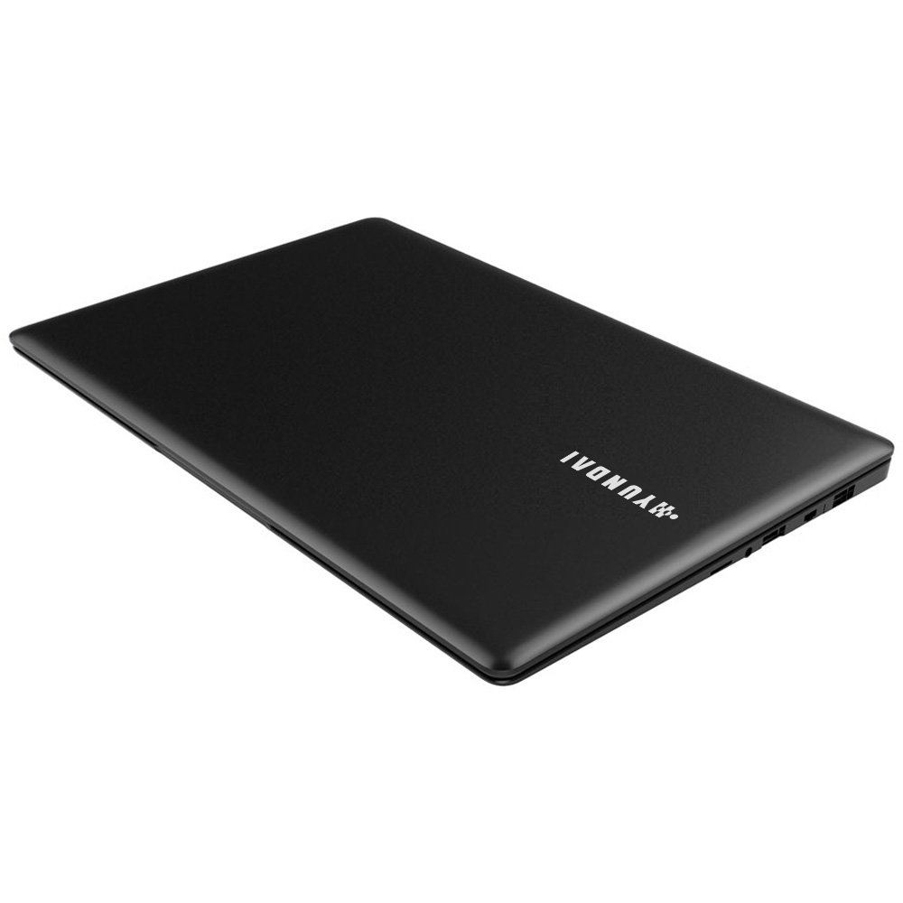 Laptop Hyundai HyBook 14.1” Celeron, 4GB RAM, 64GB HDD, Expandible 2.5” SATA HDD Slot, Windows 10 Home, WiFi, Black