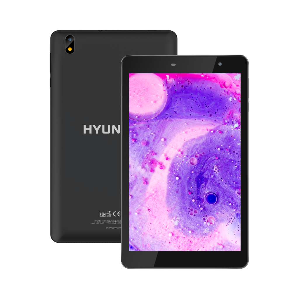 Tableta Hyundai HyTab Pro 8LA1 - 8" Full HD - Octa-Core (8 núcleos) 2 GHz - 4 GB RAM - 64 GB Almacenamiento - Android 11 - 4G - Negro