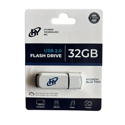 [U2BK/32GBHY/NEW] Hyundai Bravo USB 2.0 32GB Plastic