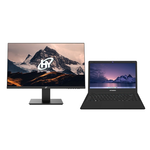 [HT24HT14/BDL/NEW] HYUNDAI, Paquete HYbook Plus 14.1” (1TB SSD) Acompañado del Monitor de Escritorio HY View